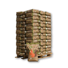 Palet de pellets Naturpellet ENplus A1 en sacos de 15 kg para calefacción