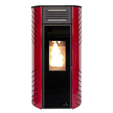 Estufa de pellets ctl zara 10 kw burdeos