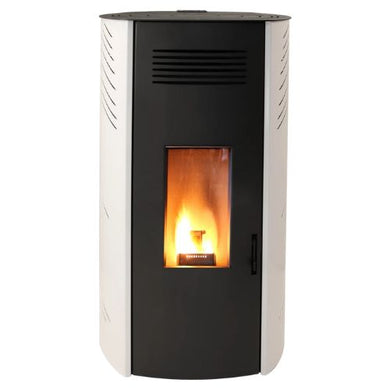 Estufa de pellets ctl emy 8kw blanco