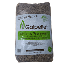 Palet de pellets Galpellet en sacos de 15 kg para calefacción
